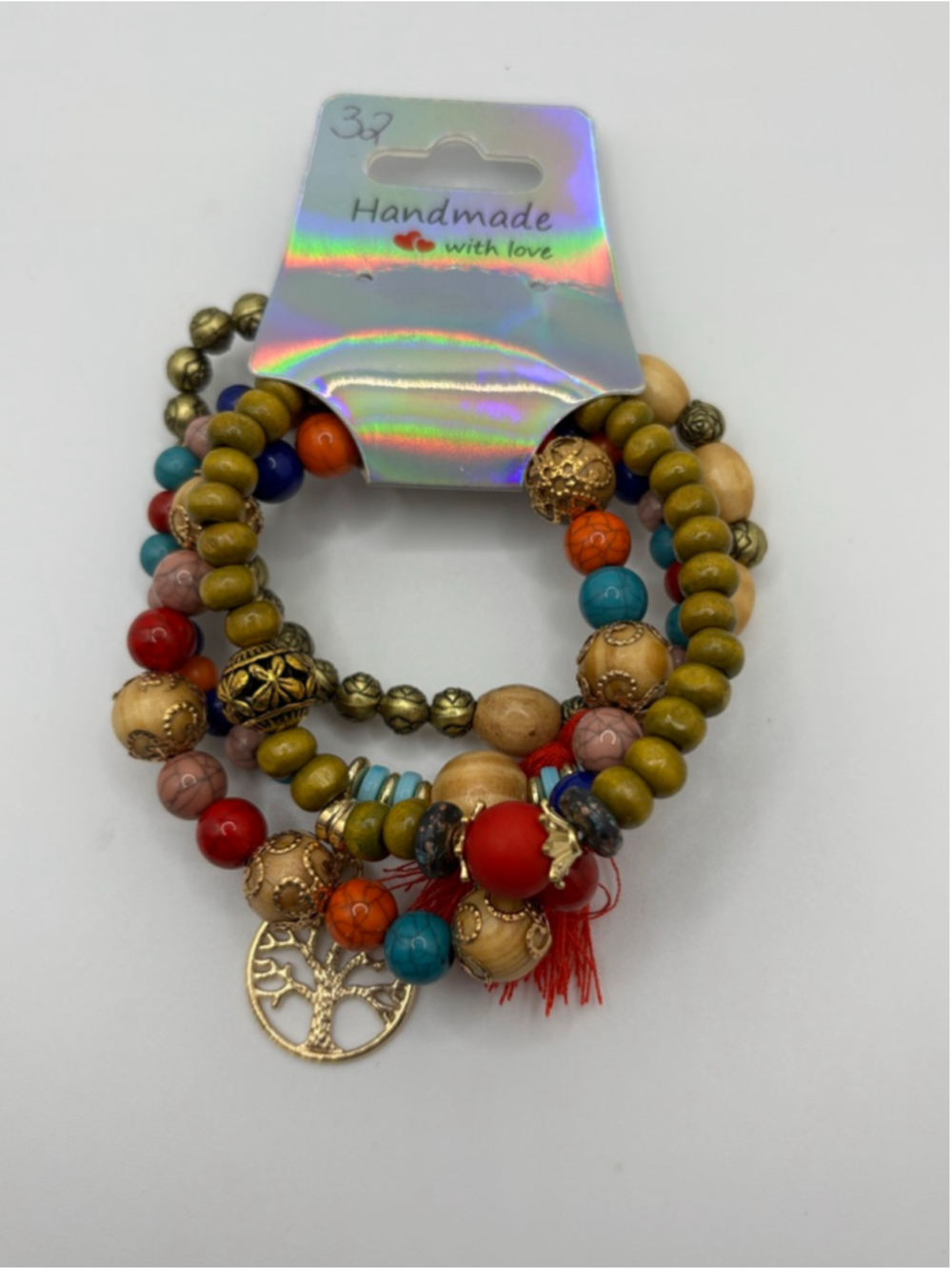 Multicolor Beaded Bracelets NWOT